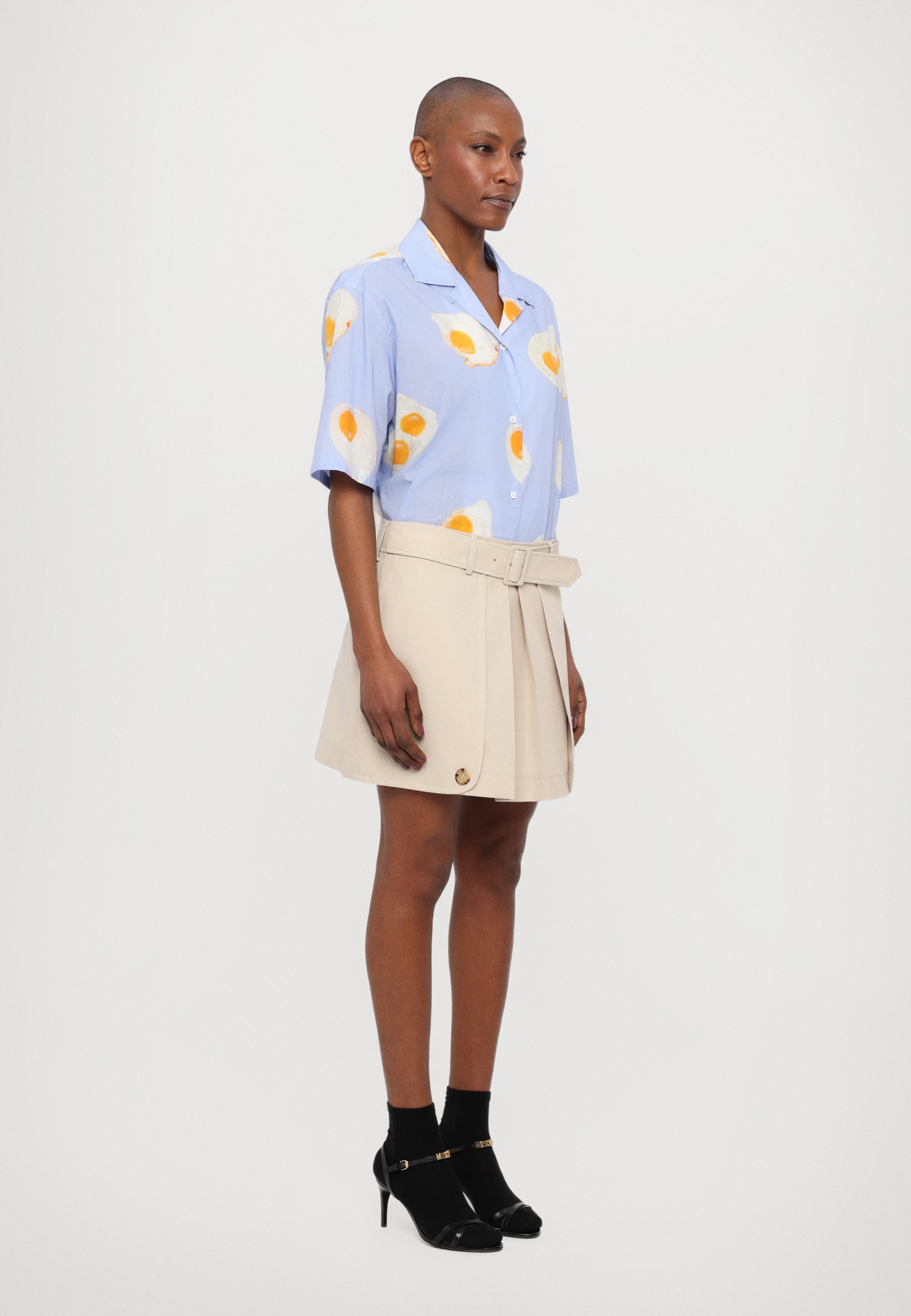 ミニスカート MOSCHINO Women Mini Skirts V0104 05170020 Beige MOSCHINO SKIRT - Mini skirt - beige - Zalando