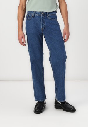 Jack & Jones JJIEDDIE JJORIGINAL - Loose Jeans - blue denim