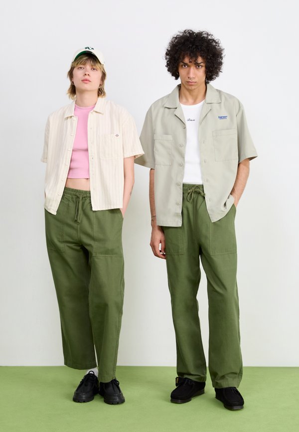 CHEF PANT UNISEX - Trousers - olive4