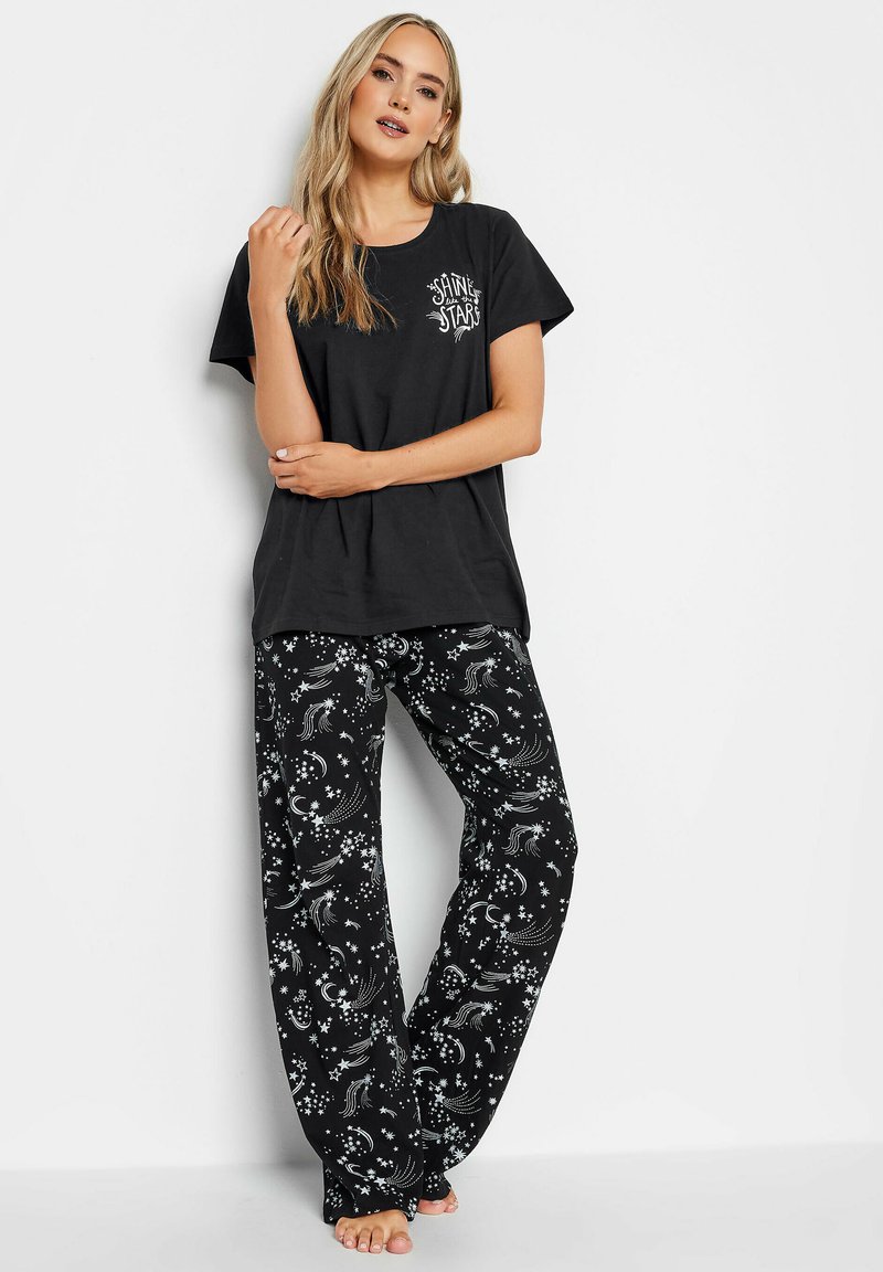 Softly Slumbering Pyjama Set Black