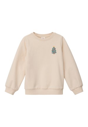 Sweatshirt - helles sand