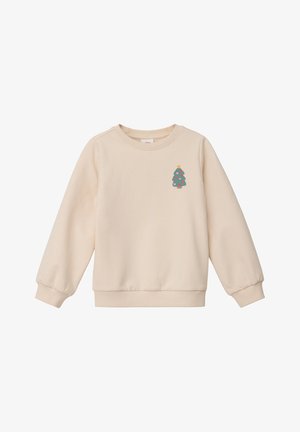 s.Oliver Sweatshirt - helles sand