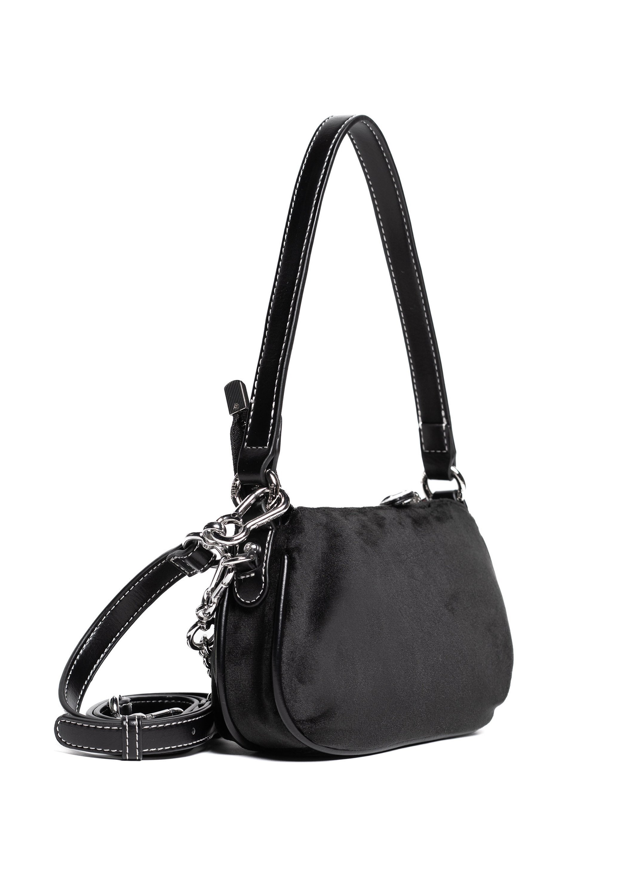 Desigual MICKEY STUDSTYLE PHUKET MINI NO FLAP - Handbag - black