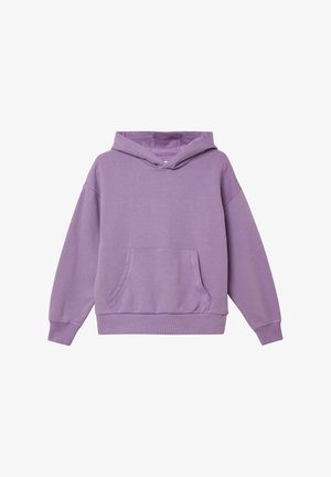 Pulover s kapuco - lila