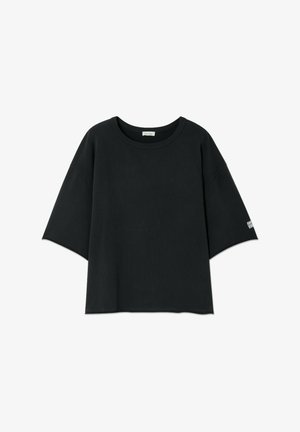 American Vintage, T-SHIRT FEMME YKOBOW - T-shirt à manches longues - tenebre