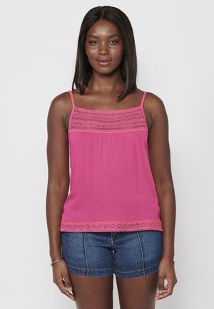 Koroshi Tops - fucsia   fuchsia