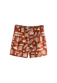 REGULAR FIT - PRINTED - Peldēšanas šorti - rust red