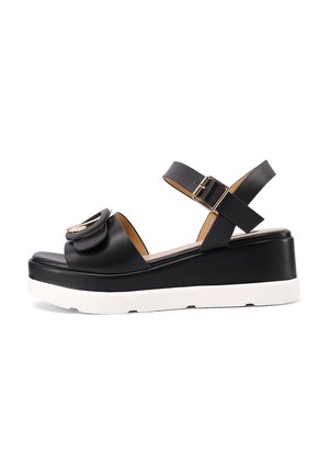 Queen Helena, Sandali con plateau - nero