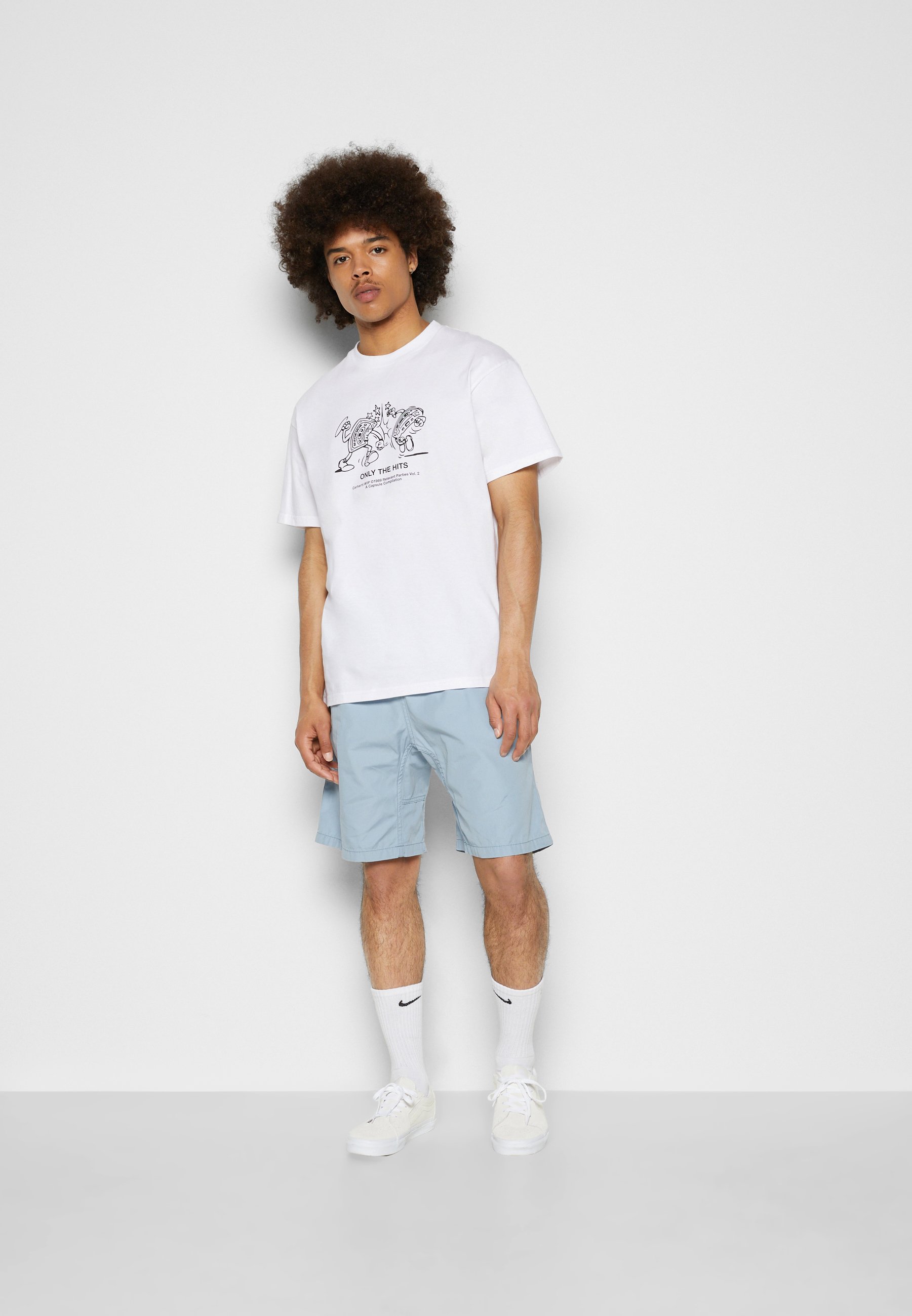 T-shirt - white / black/white - Zalando.ie