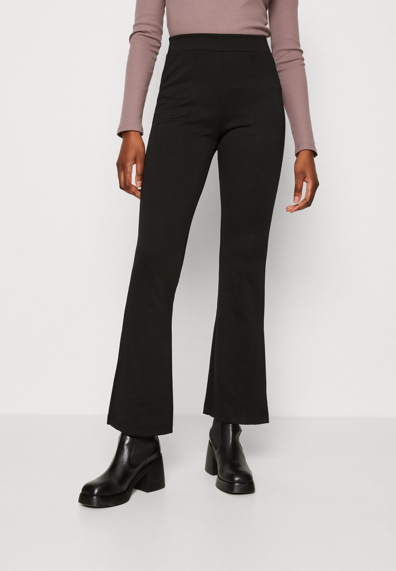 GAP PONTE SPLIT HEM PANT Leggings true black/negro Zalando.es
