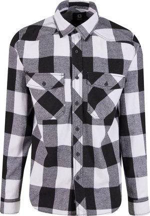 CHECK - Button down-skjorte - black