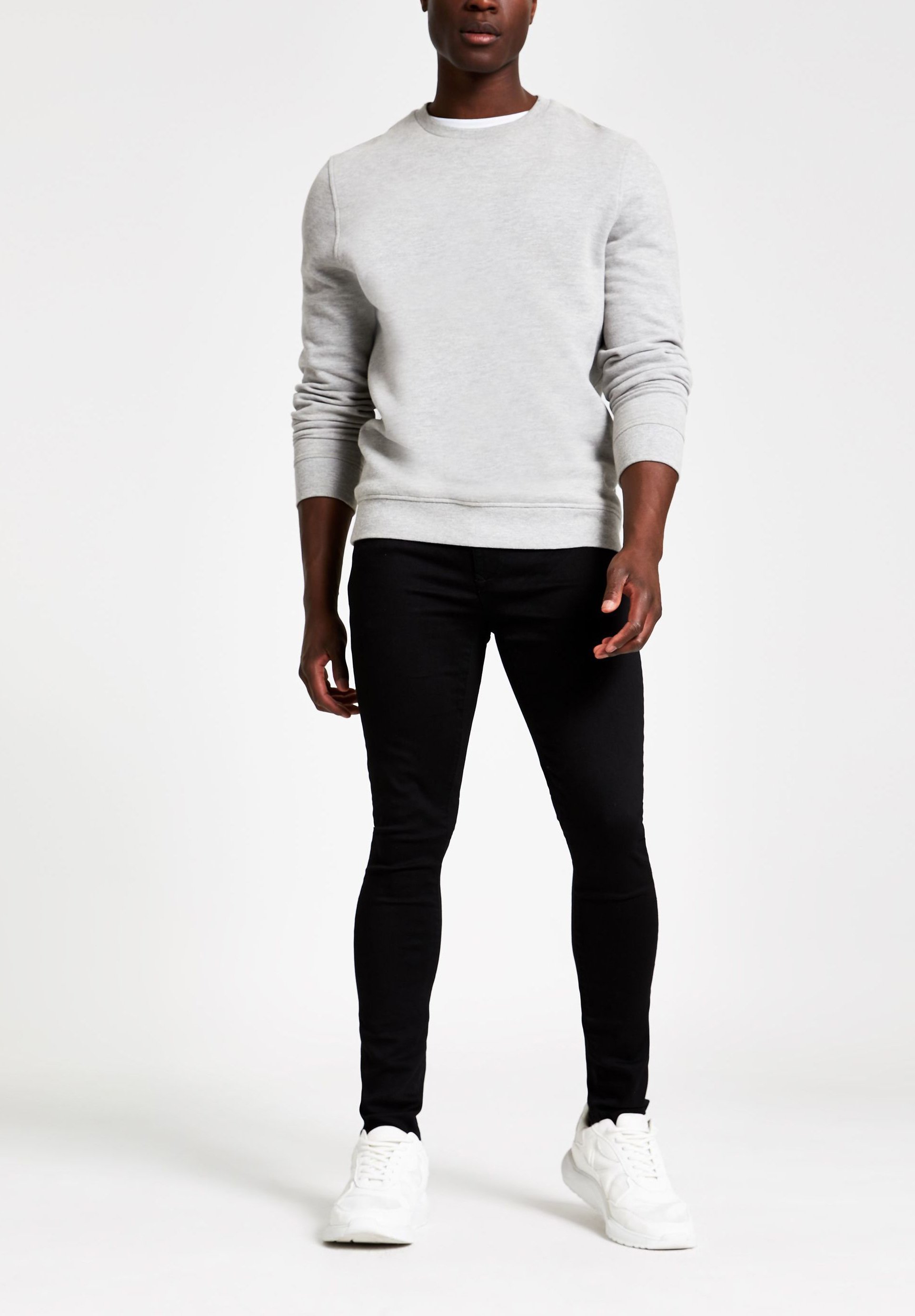 BLACK OLLIE SPRAY ON - Jeans Skinny Fit 