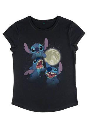 Henry Tiger LILO & STITCH THREE STITCH MOON - T-Shirt print - black