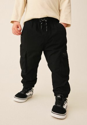 Next, REGULAR FIT - LINED CARGO TROUSERS - Cargobukser - black