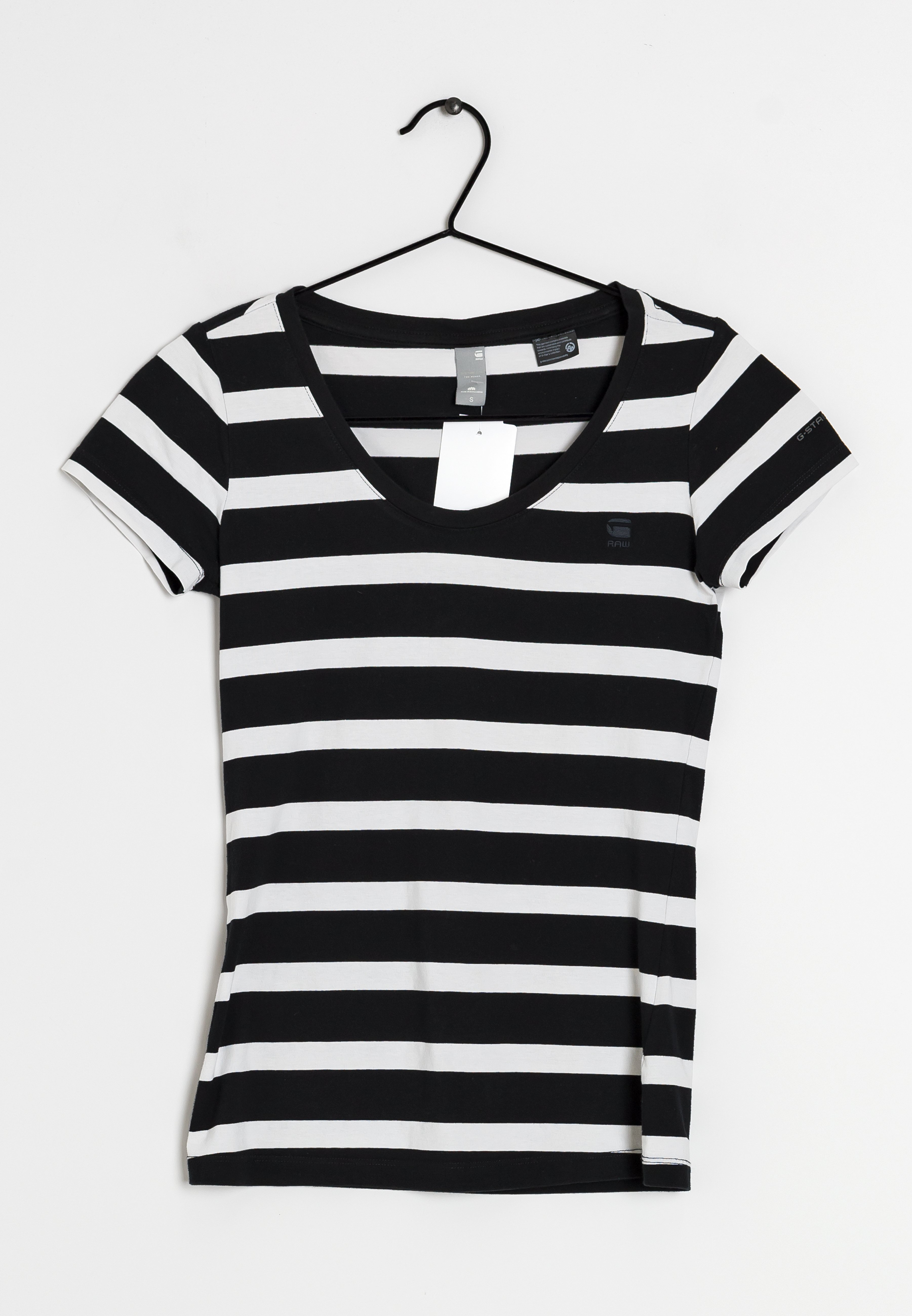G-Star T-shirt med print - black/svart 