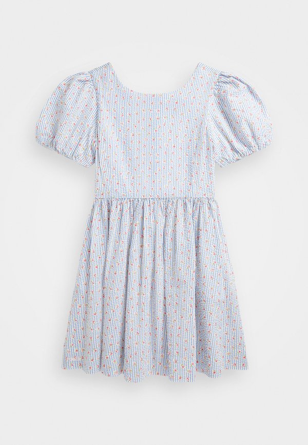 FLORAL COTTON SEERSUCKER DRESS - Day dress - sylvia floral 1