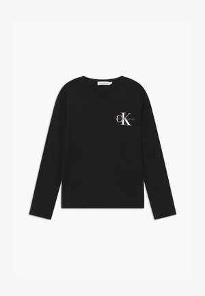 CHEST MONOGRAM UNISEX - Langærmede T-shirts - black