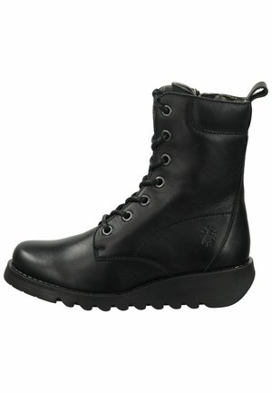 Stivaletti stringati - black