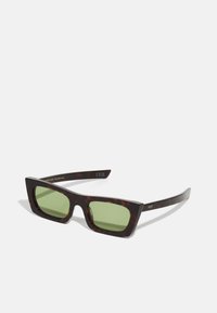 FRED UNISEX - Päikeseprillid - brown/dark green