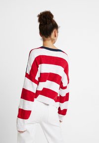 Hollister Co. Strickpullover - red