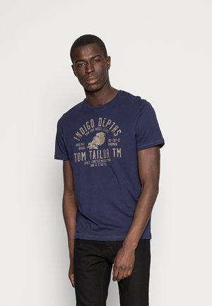 T-shirt med print - true dark blue