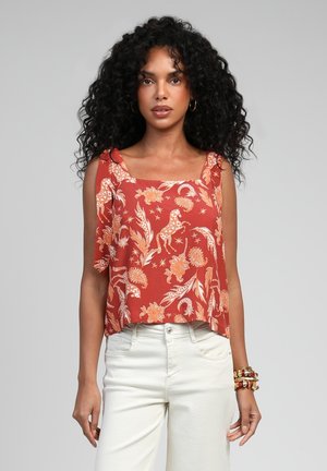 AN'GE Débardeur - fleche terracotta