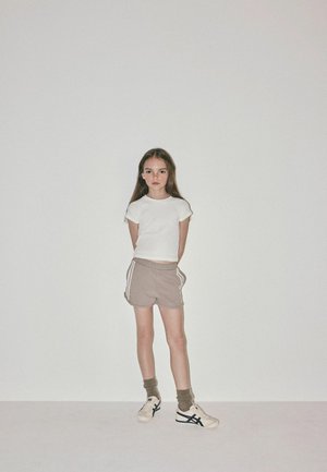 THE SET, 2 PACK SET - Tracksuit bottoms - pink white brown