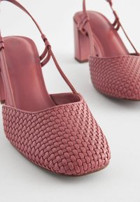 Next FOREVER COMFORT SQUARE TOE WEAVE - Klasszikus sarkú cipők - rose pink