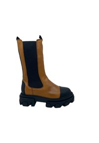 TERESA - Botas - tan/black