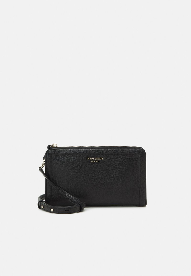 kate spade new york - KNOTT PEBBLED SMALL CROSSBODY - Schoudertas - black, Vergroten