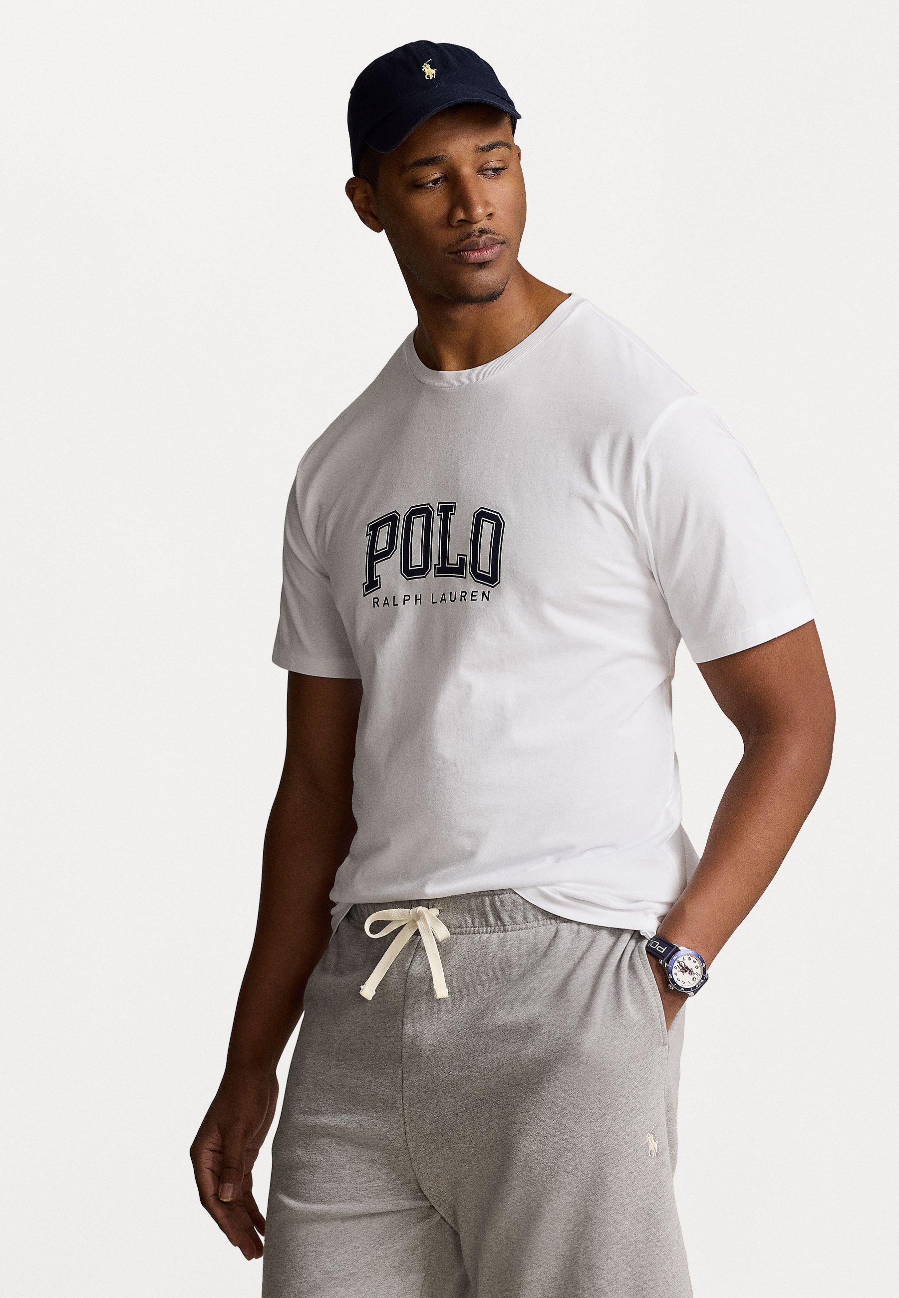 mens white tall t shirts