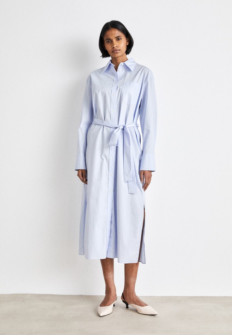 Gant Women Blue Printed Collar Dress