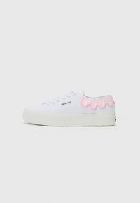 Superga - UMBRELLA - Sneakers laag - pink nosegay/white Miniatuurafbeelding 1