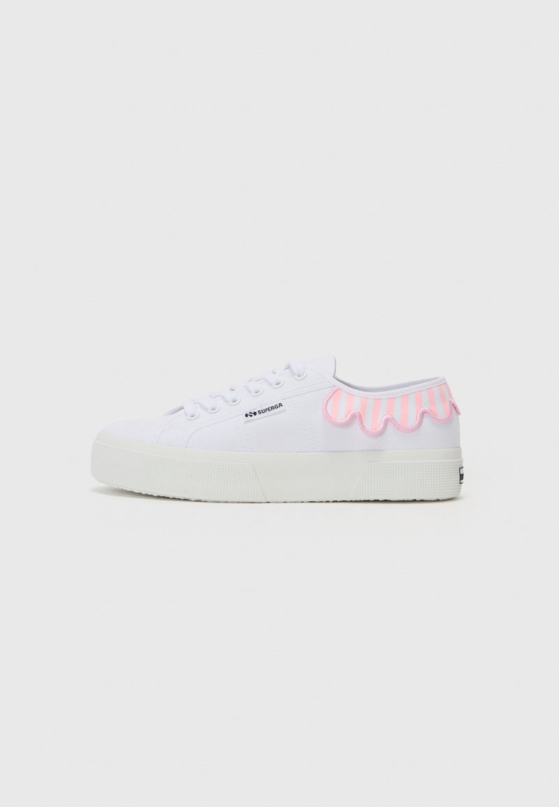 Superga - UMBRELLA - Sneakers laag - pink nosegay/white, Vergroten
