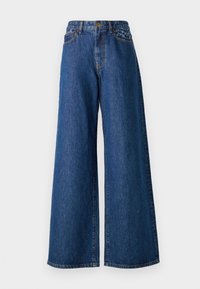 ULTRA BAGGY PANTS - Wide leg - dark blue