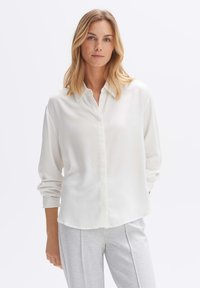 OPUS FELPINA - Button-down blouse - milk