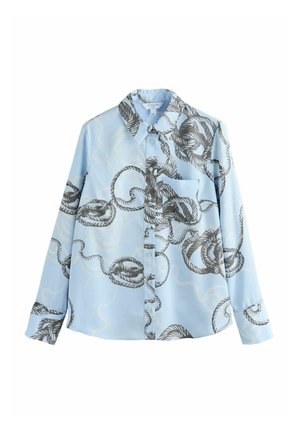REGULAR FIT LONG SLEEVE - Skjortebluser - blue rope print