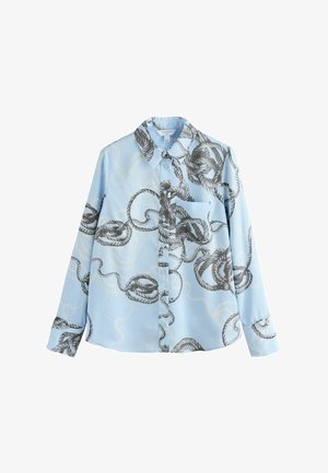 REGULAR FIT LONG SLEEVE - Užsagstoma palaidinė - blue rope print