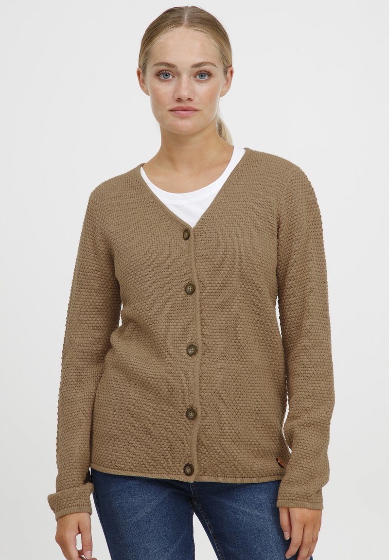 Oxmo OXHelga - Cardigan - kelp