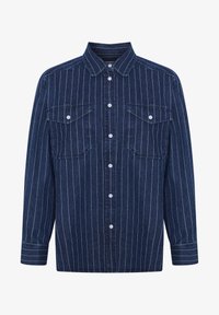 Selezionato, stripe dark denim