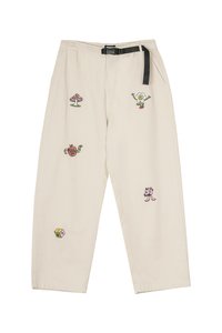 Kaotiko PANT SKATE BELT FANTASY - Παντελόνι - ivory