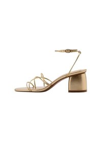 LANA - Riemensandalette - gold-coloured