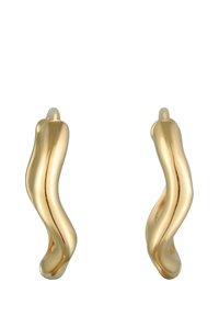 Elli WAVY BASIC - Ohrringe - gold coloured