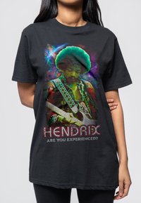 Paradiso Clothing JIMI HENDRIX COSMIC - Print T-shirt - black