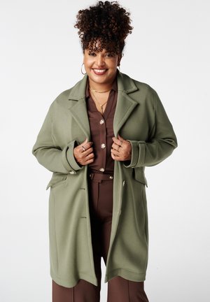 NOT TRANSLATED - Halflange jas - khaki