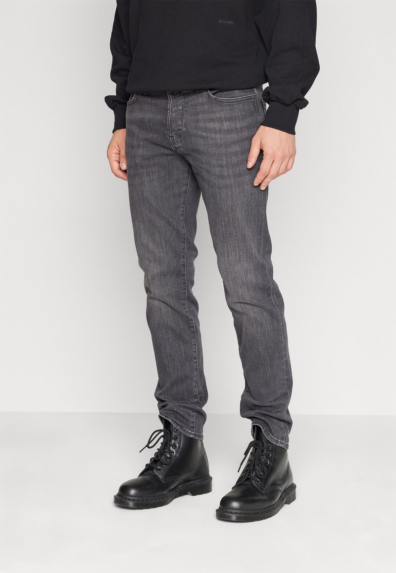 Jack & Jones JJITIM JJICON Slim fit jeans black denim/zwart denim