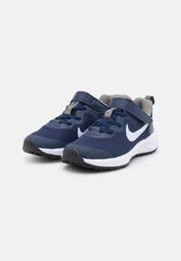 Nike Performance NIKE REVOLUTION 6 (PSV) - Scarpe da corsa su strada - midnight navy/white/flat pewter