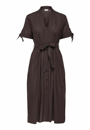 JDY, KLEID JDYANNA MIDIKLEID - Jurk - black coffee