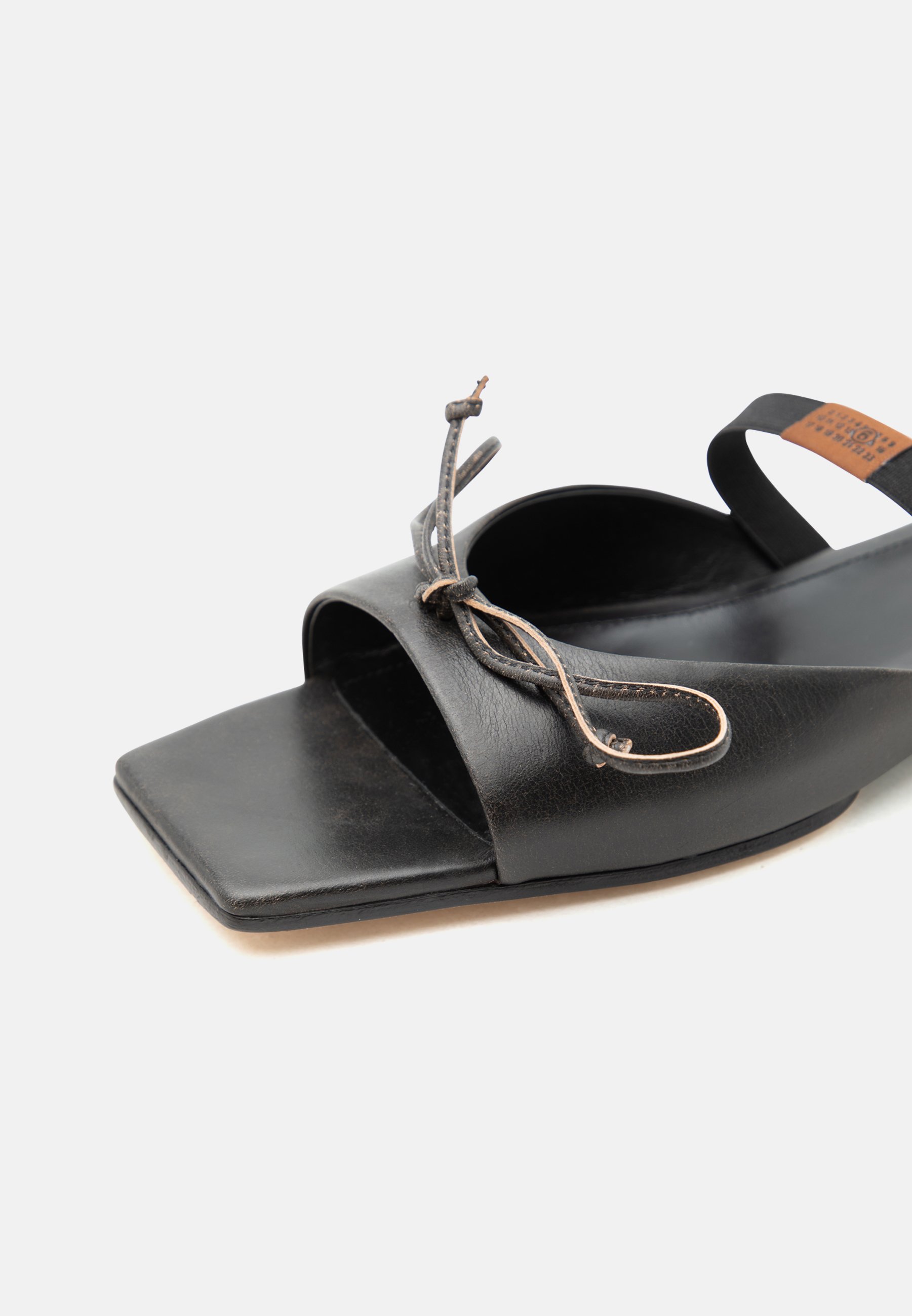 MM6 Maison Margiela キュロット ネイビー レディース MM6 Maison Margiela Mules - black/doe brown/brown - Zalando.co.uk