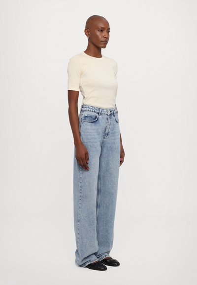 Stieglitz BASIC  - Široke kavbojke - denim blue